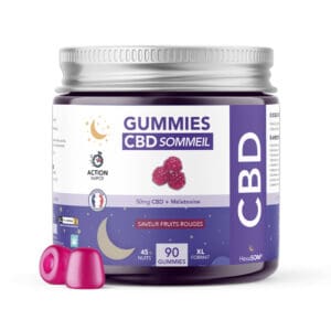 Gummies Sommeil – CBD + Mélatonine