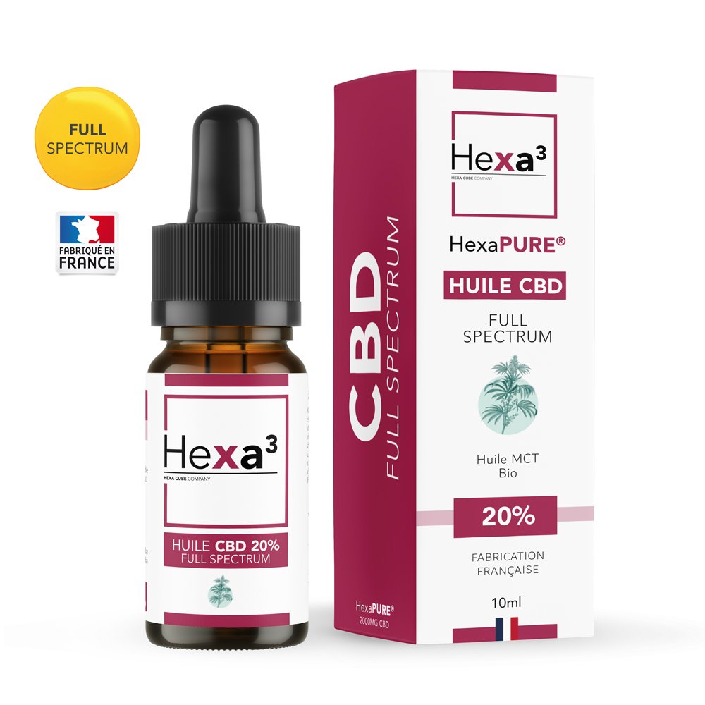 Huile CBD Spectre complet 20 %